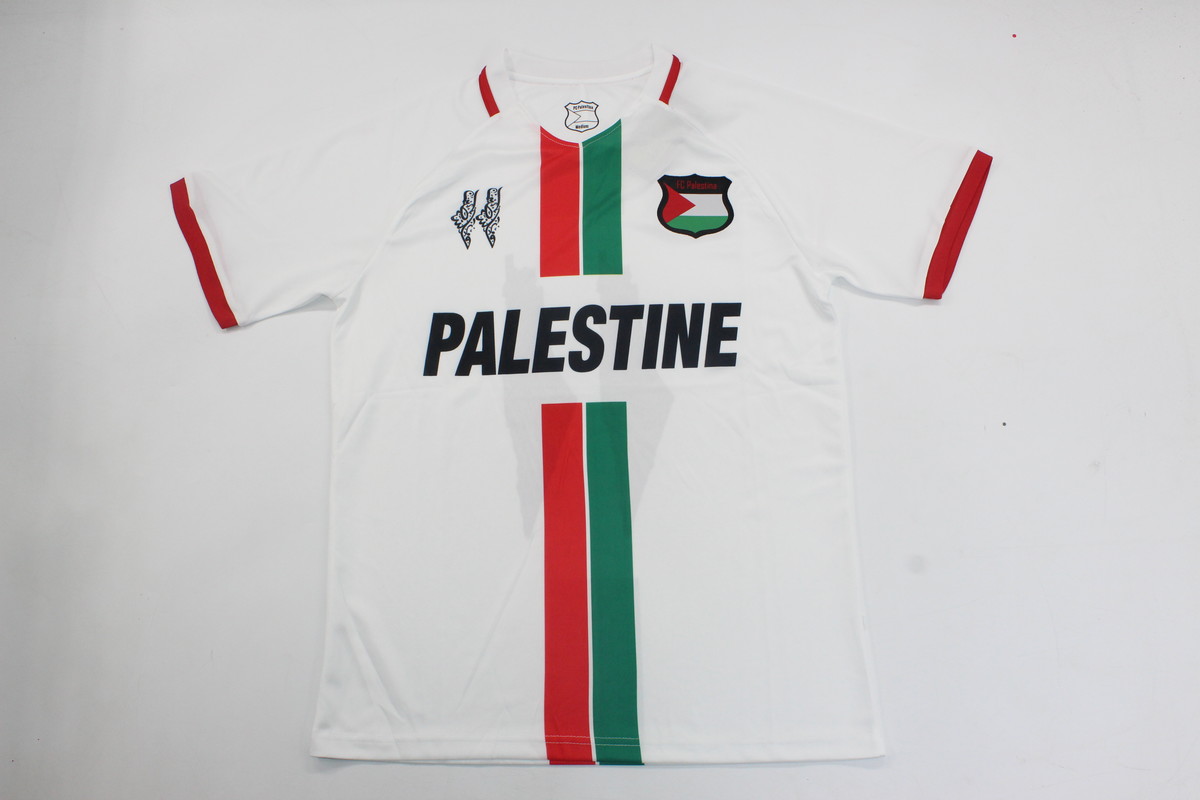 AAA Quality Palestine 23/24 White Training Jersey